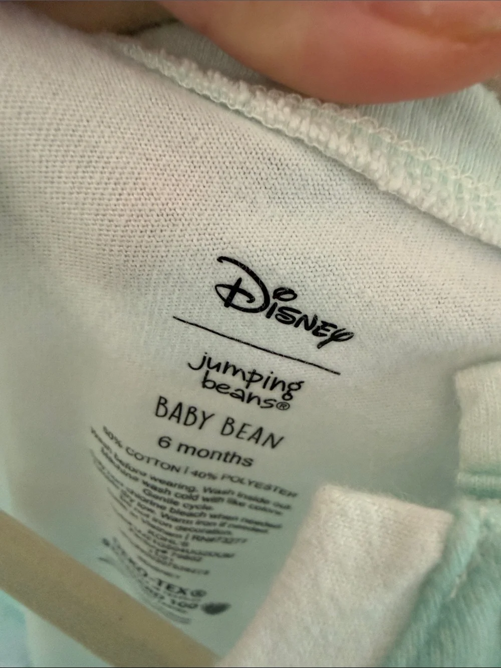 Disney and jumping beans baby bean 6m dumbo nwot